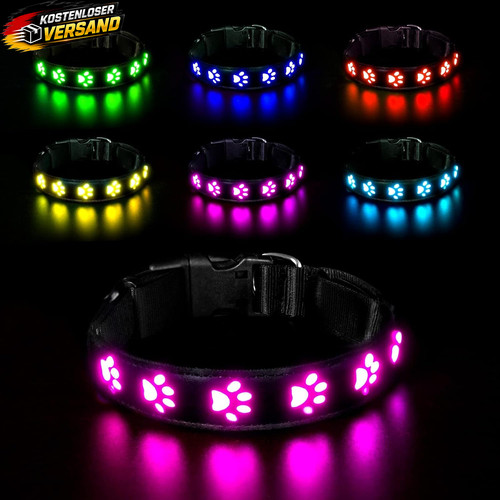 Led hundehalsband wasserdicht - led-hundehalsband,