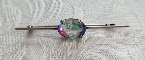 Stabbrosche regenbogenquarz - stabbrosche,