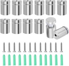 12 Sätze 19 x 26mm Edelstahl