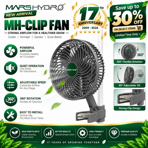 Mars hydro grow tent fan - mars,