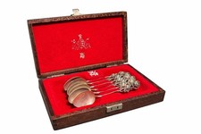 WMF 800 Silber Teelöffel Set