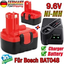 2X 9.6V Akku für Bosch BAT048