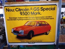 Citroen GS Werbung Plakat original NOS