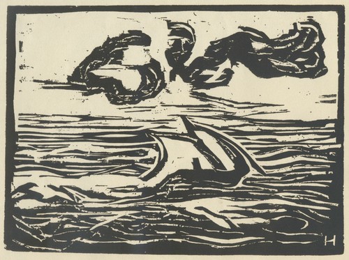 Erich heckel segelboot - heckel,