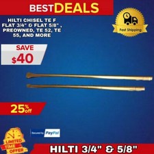 HILTI CHISEL TE F FLAT 3/4" &