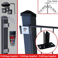 Doppelstabmattenzaun Set