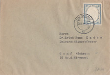 Briefumschlag verschickt von