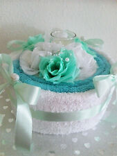 Süßes Geldgeschenk Handtuchtorte  Geburtstag 