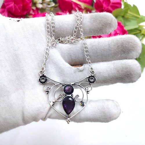 Handgefertigte lila amethyst - lila,