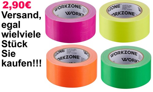 Neon gewebeklebeband 50mm 30m - neon,