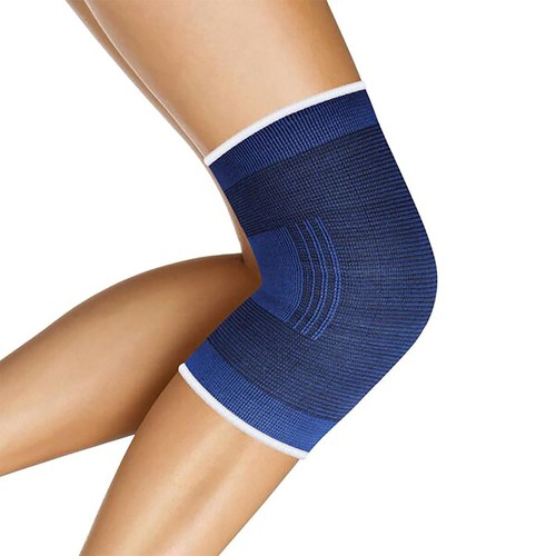 Kniebandage elastisch blau - kniebandage,