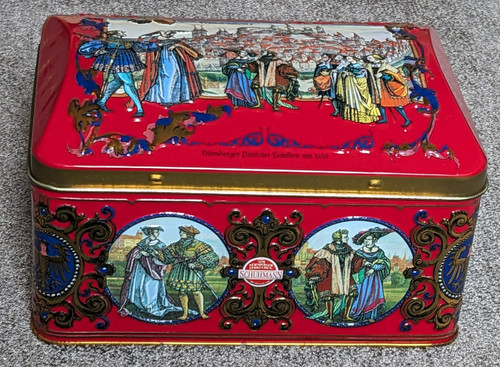 Spieldose spieluhr blechdose - spieldose,