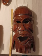 Afrikanische Holzmaske