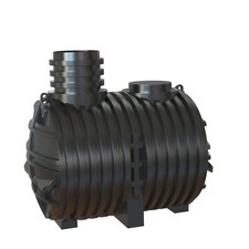 Regenwassertank Zisterne 5000 L Ecoline inkl. Anschlüsse