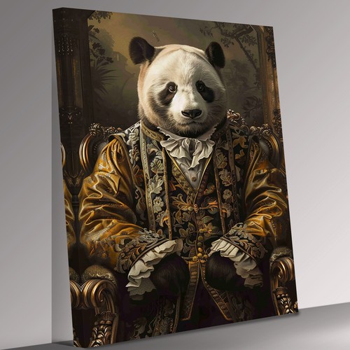 Panda tier als mensch - panda,
