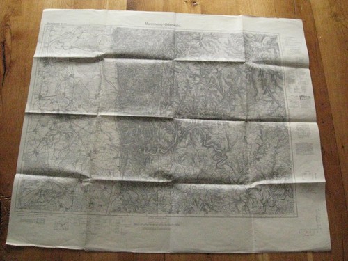 Alte landkarte einheitsblatt - landkarte,