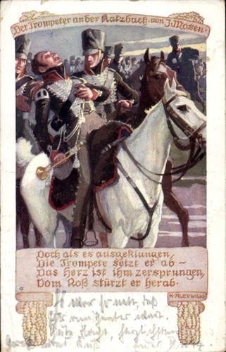 Künstler wilke a der - ak, k.