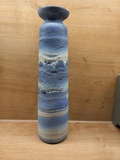 Vase Keramos Wien Austria  3784/31 Höhe 31,5  cm Blau