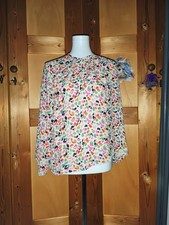 Bluse Iheart  gr  S bunt seide