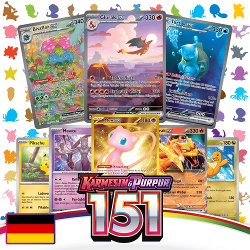 Pokemon karten 151 - karten,