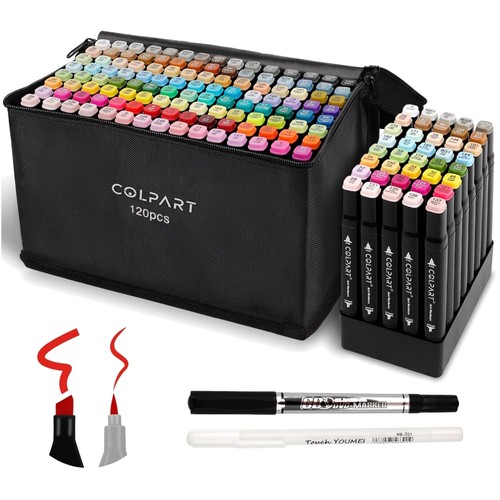 120 2farben alkohol marker - 120+2farben,