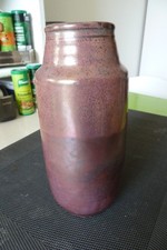 Vase Keramik signiert 50er