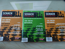 Konvolut 3 Stück Schach Problem 4/2016 + 3/2017 + 4/2017