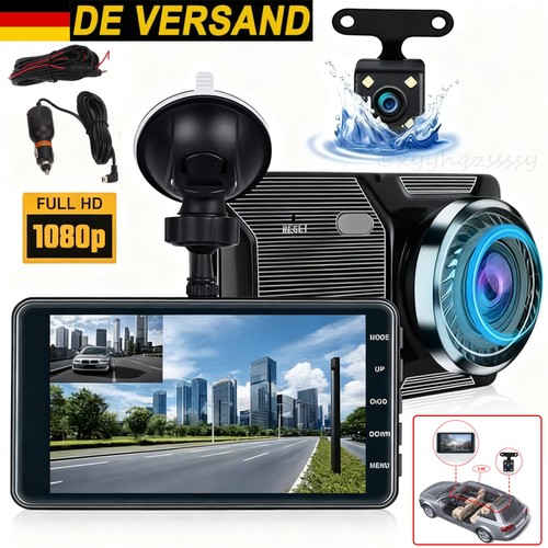 Car kfz dvr - 4", 1080p
