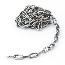 Kette Ø2-10mm Stahlkette Gliederkette kurzgliedrig Eisenkette Rundstahlkette neu