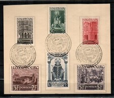 LUXEMBOURG Scott's B86-91 ( 6v