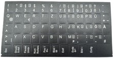 DEUTSCHE Tastatur aufkleber