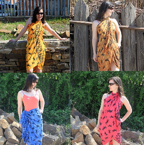 Bali gecko sarong viskose - bali,