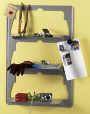 Alu Wandregal Klappregal Butterfly 3 Ebenen klappbar, Pinnwand, Magnettafel