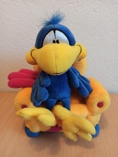 Diddl Ackaturbo Stofftier Plüsch Plüschtier Depesche Blauer Vogel Couch Sessel 