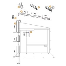 Verlängerung Mastprofil XXL -