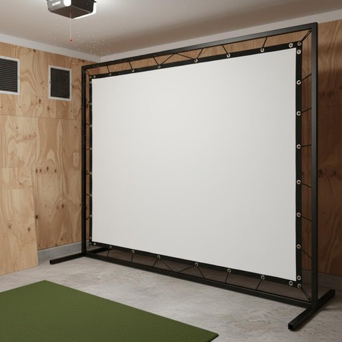 Golf simulator leinwand - golf,