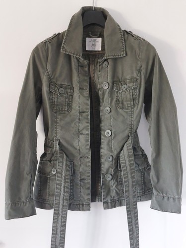 Jacke mit bindegürtel - mit,