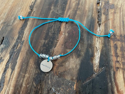 Armband mit schiebeknoten - mit,