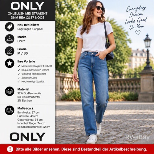 Only damen jeans - damen, mid