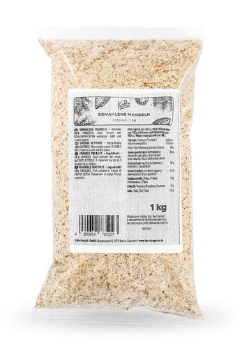 Koro gemahlene mandeln 1 kg - |,
