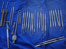 Zahnarzt-Instrumente Set HLW Germany – 29 Teile inkl. kompletten Scaler-Set 1–12