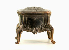 Schmuckkästchen im Napoleon III-Stil, mit Seide, Depose 45