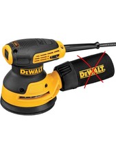 DEWALT 125 mm Exzenterschleifer 280 W Vibrationsdämpfung 2,6 mm Sanftanlauf