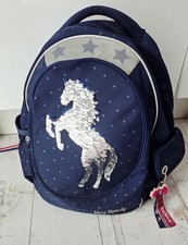 Depesche Miss Melody Schulrucksack GLITTER Pferdedesign