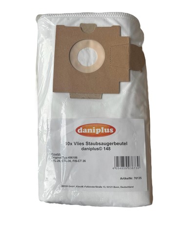 Vlies staubsaugerbeutel - vlies,