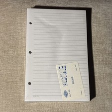 A5-Nachfüllpapier, liniert