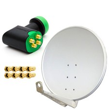 Sat deluxe anlage 4 - tv,