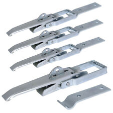4x Exzenterverschluss mit Haken Bordwandverschluss Spannverschluss PKW Anhänger