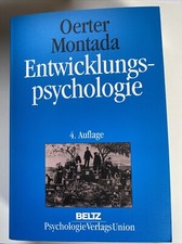  Entwicklungspsychologie / Oerter, Montada (1998, Taschenbuch)