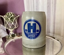 Antik Krug Bierseidel Steingut